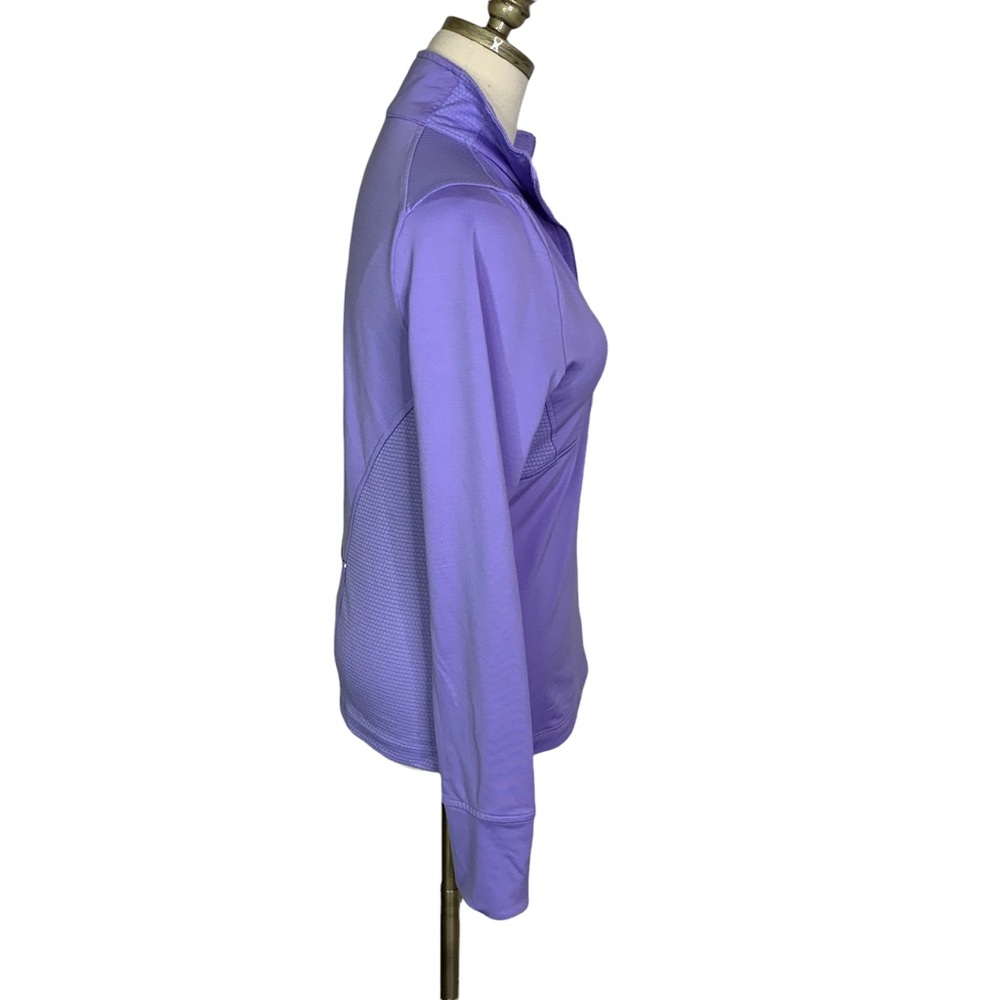 Adidas Softshell ½ Zip Pullover Jacket Small Lave… - image 3